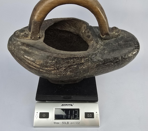 Fantastic Antique Coco De Mer Nut Shell Lodoicea Maldivica Basket