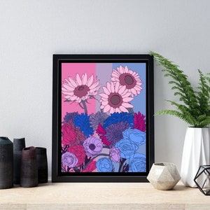 Bouquet LGBT Pride Art Prints - Orientations