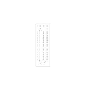 Crib Board Template - drill template (CNC/Laser file)