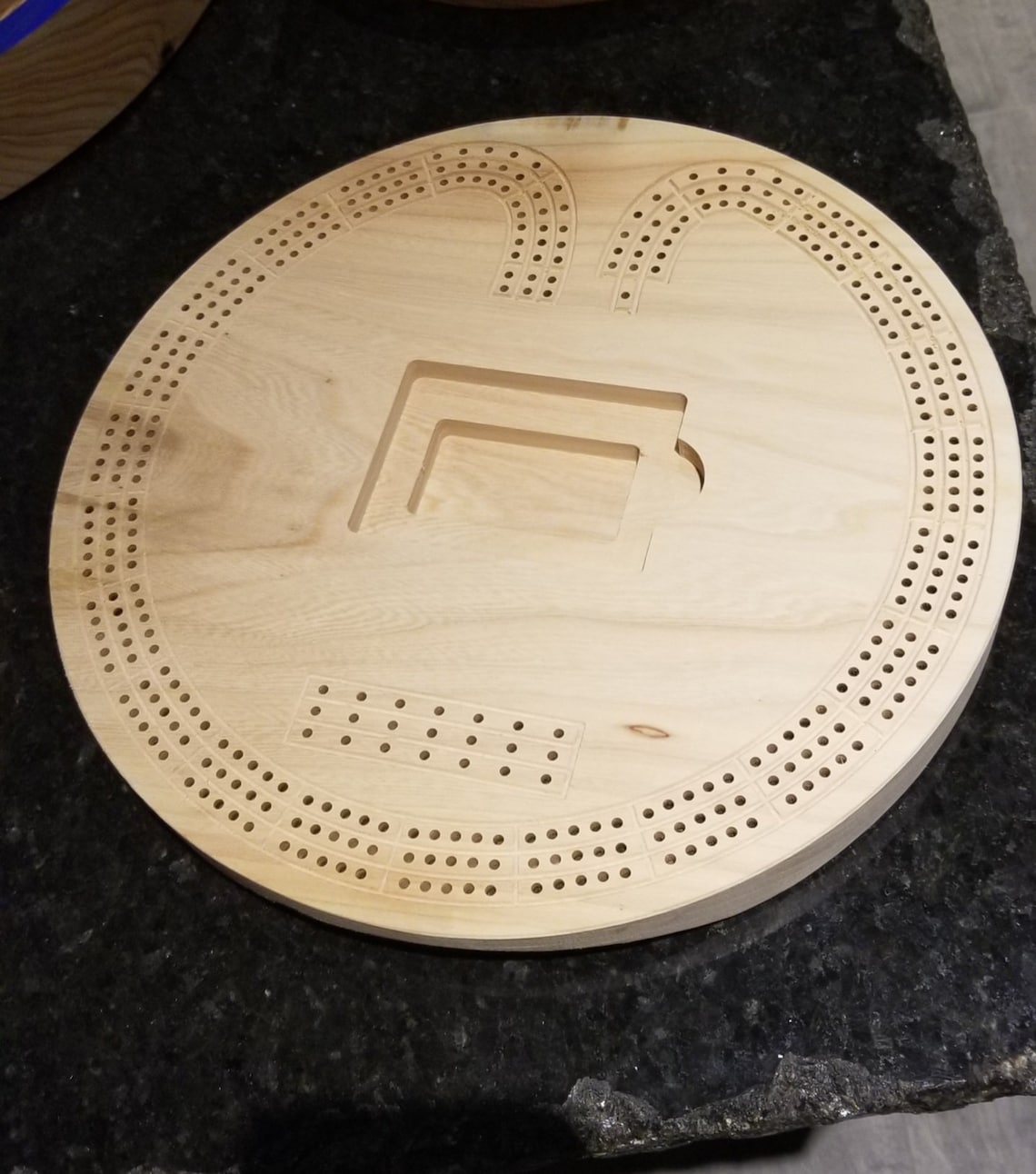 Round Cribbage Board Design Files – CNC, Laser, PDF Templates (instant ...