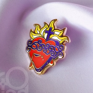 Sacred Heart of Jesus Anstecknadel