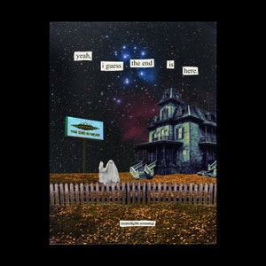 Phoebe Bridgers-inspired I Know the End poster