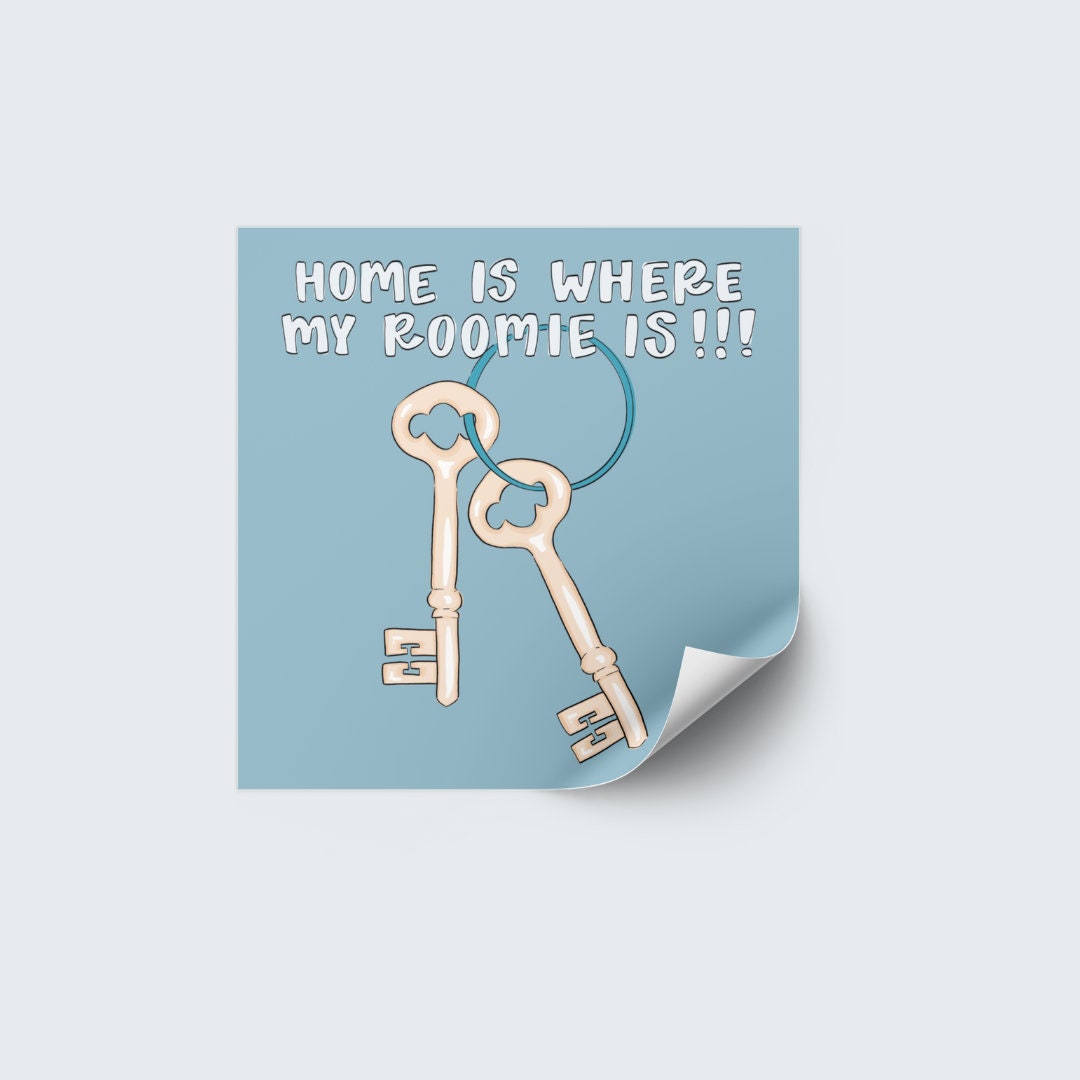 Roommate Poster Design / Printable Wall Art / DIGITAL DOWNLOAD ...