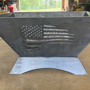 The BEST Patriot Theme 32&quot;(800mm) 10ga Firepit DXF