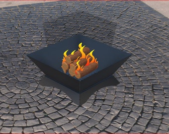 The BEST 27&quot;(686mm) 10ga FIREPIT DXF for 4x4 Sheet