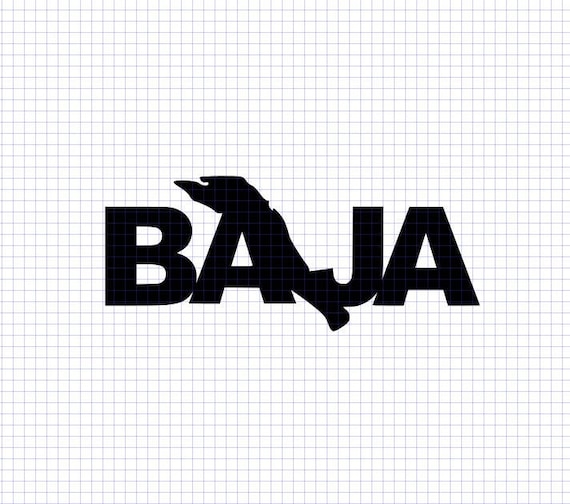 Baja California Vector SVG Dxf Png Cricut Cameo Mexico - Etsy