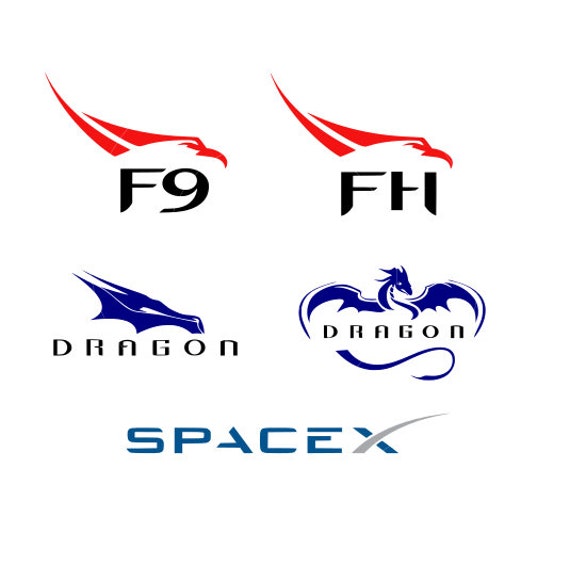 spacex fh logo