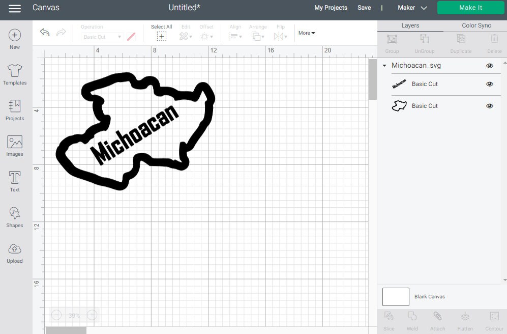 Vector michoacano SVG dxf png cricut cameo bandera de Etsy