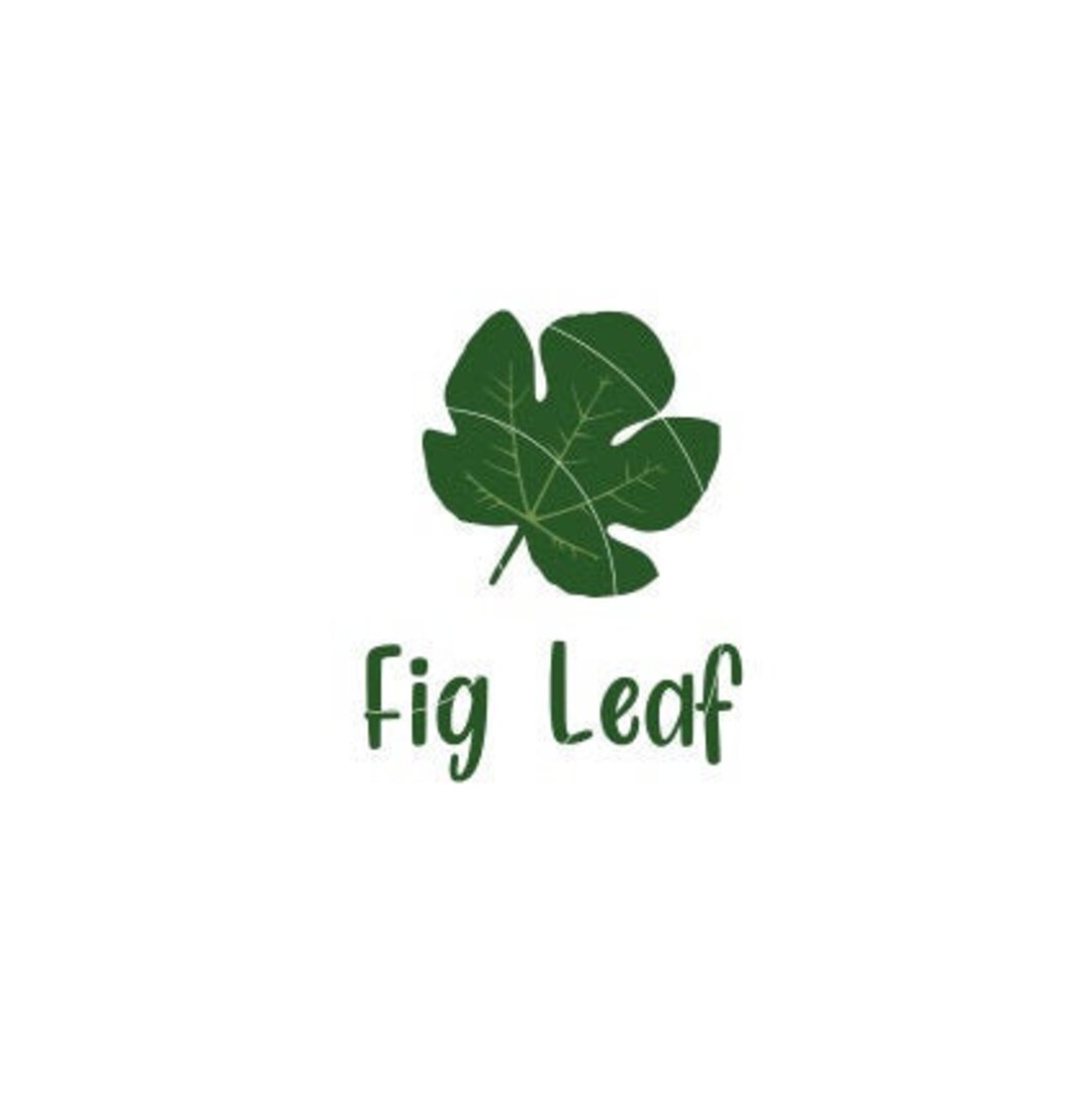 Fig Plant Fig Leaf Vector Svg Dxf Png Cricut Cameo Etsy Ireland