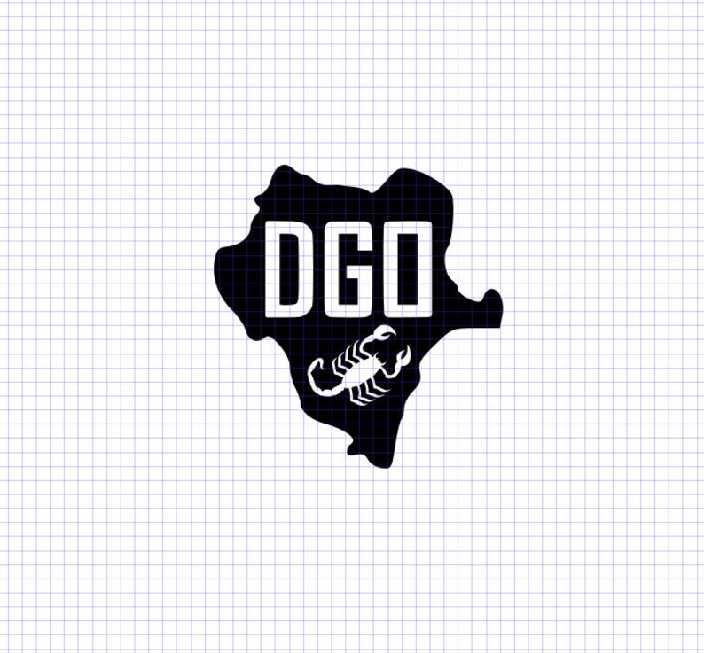 Vector de Durango SVG dxf png cricut cameo bandera de Etsy México