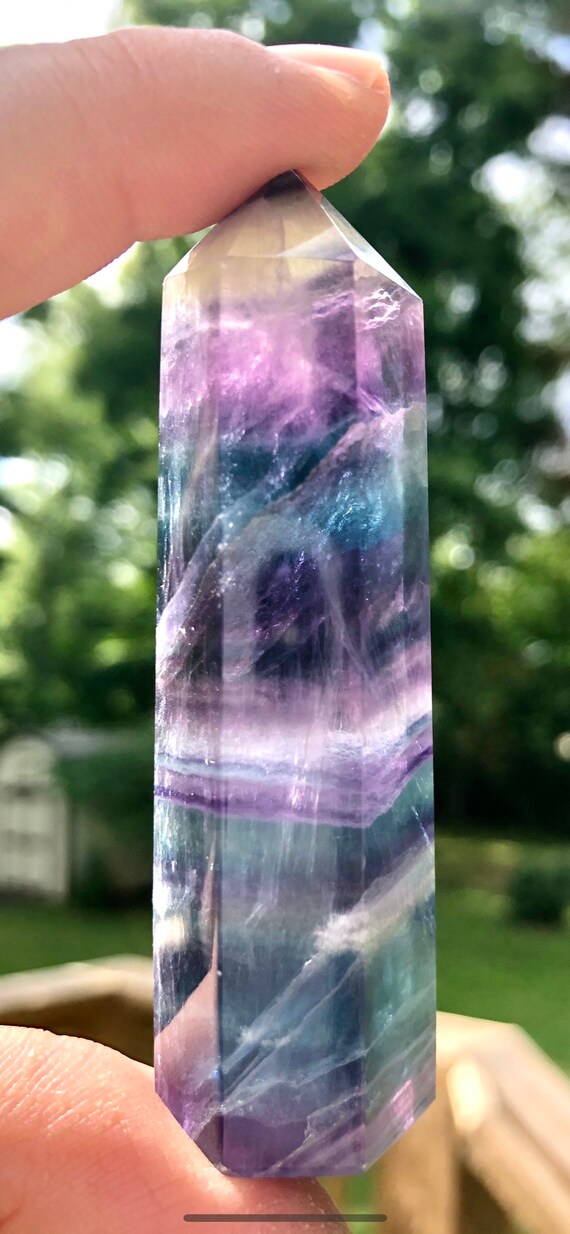 Rainbow Moonstone Tower 88.6 MM Tall /& 78 Grams Crystal Tower Black and White Labradorite Rainbow Moonstone Obelisk Unique Gifts |