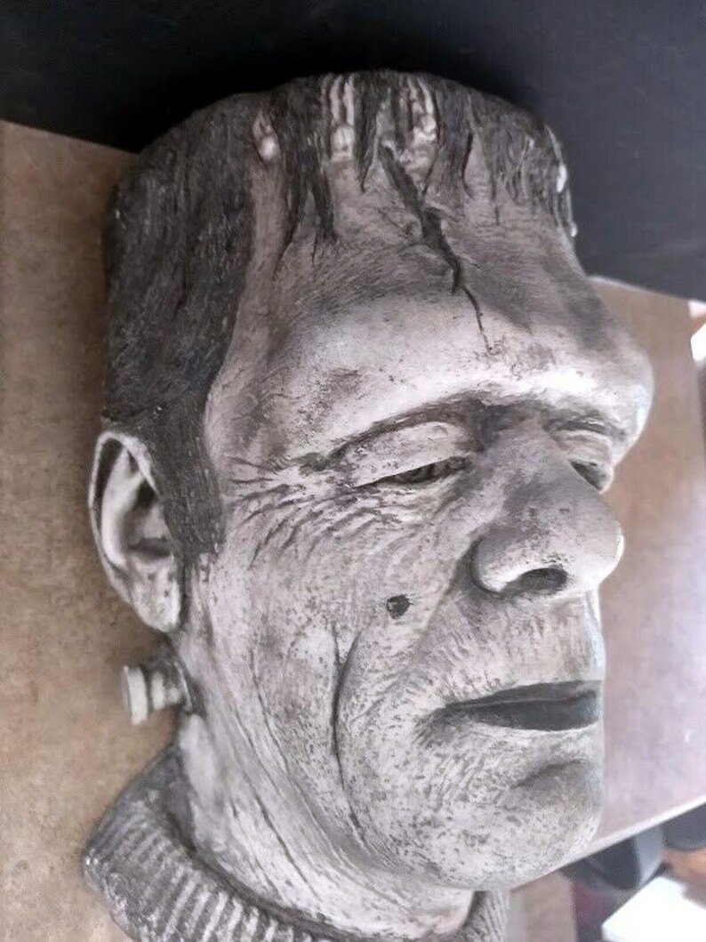 Frankenstein the Monster Life Size Mask Sculpture Limited | Etsy