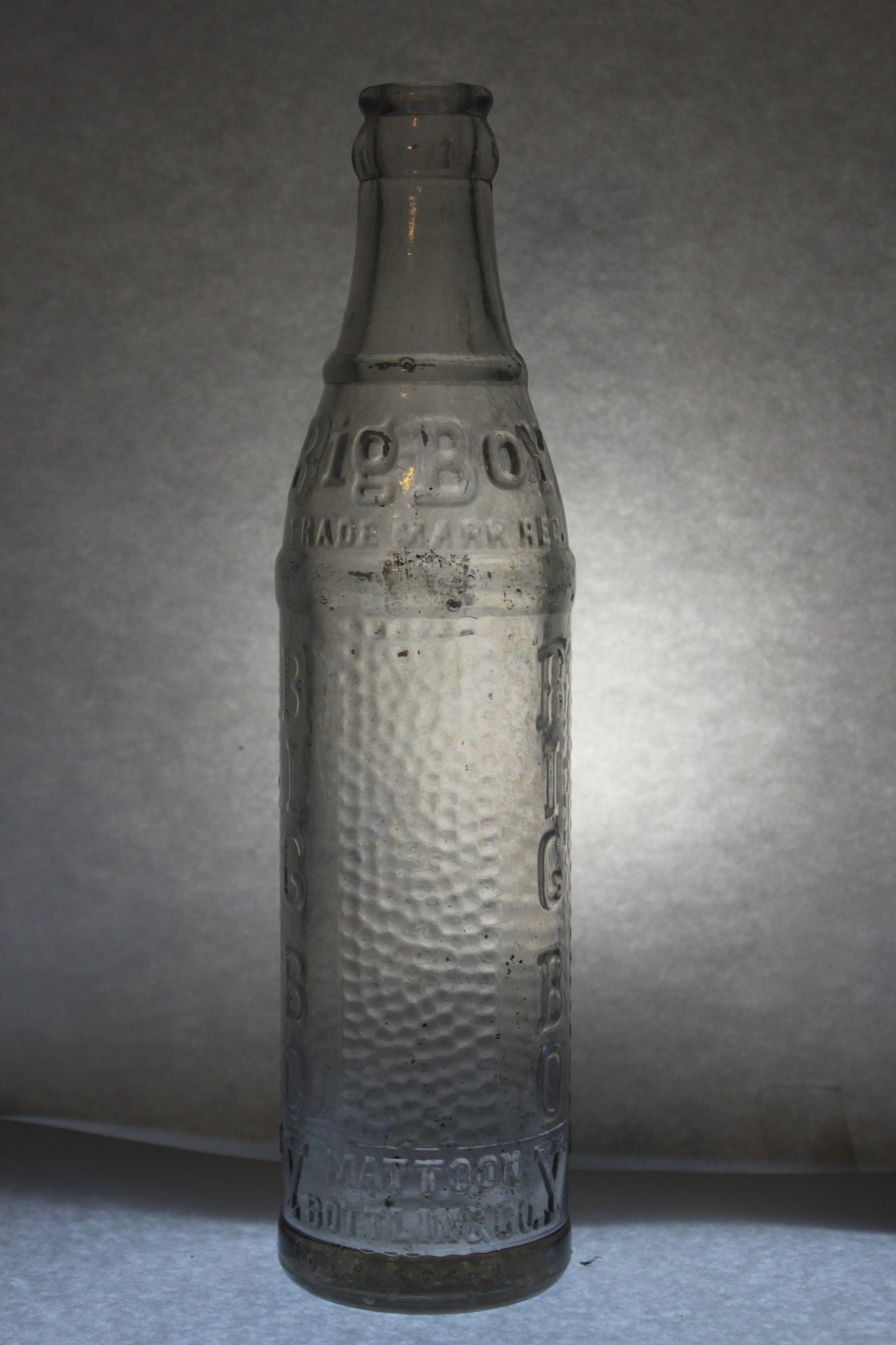 BIG BOY Glass Soda Bottle 1927 – BestLittleHoardHouse