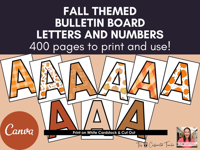 Bulletin Board Letters Printable Bulletin Board Letters Ready to Use