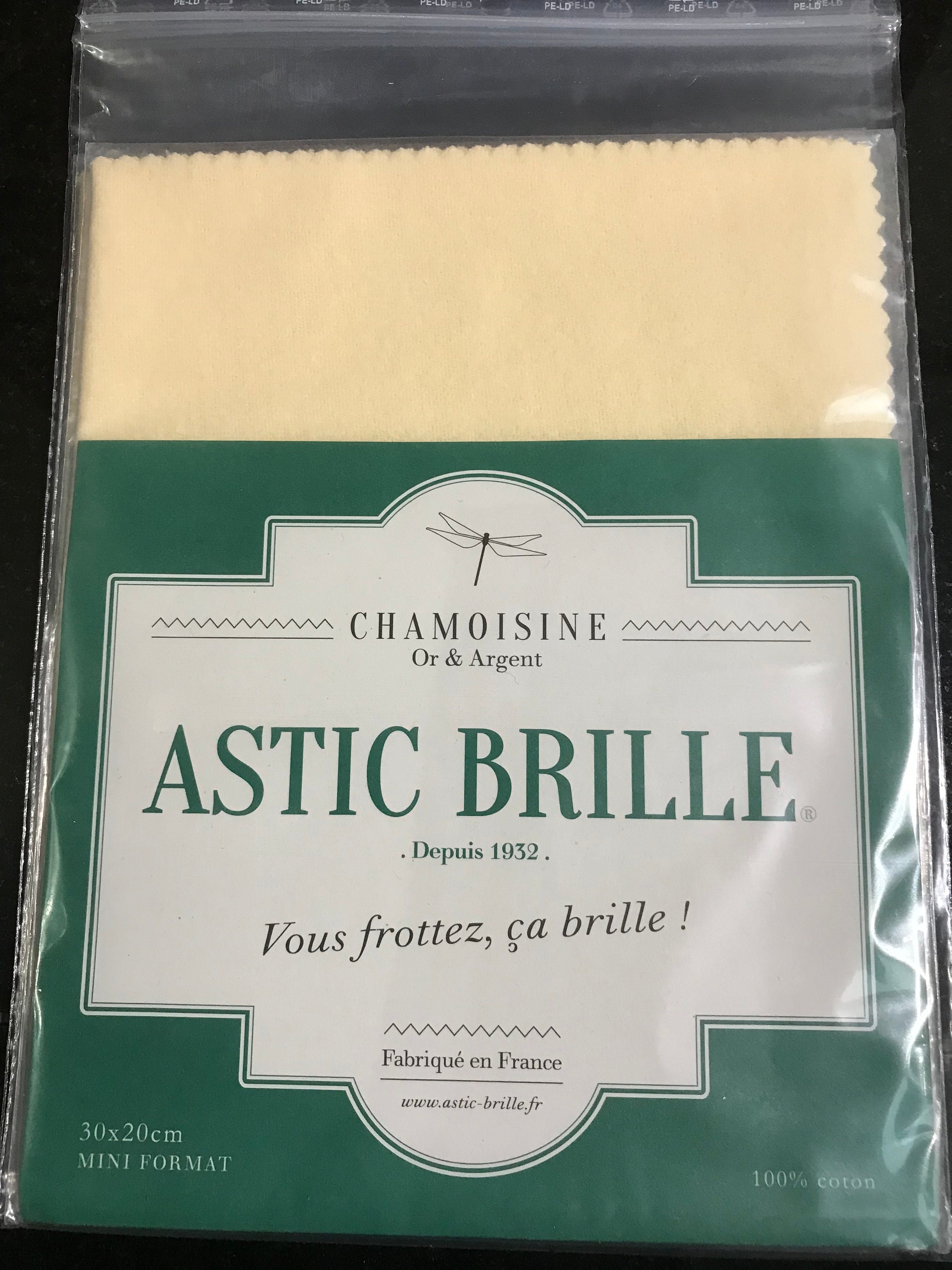 Chamoisine Astic Brille – Argent – Petit