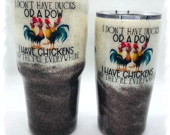 I May Look Calm but in My Head Ive Pecked You 3 Times Funny Farmer Gifts Black 20 oz Stainless Steel Double Wall Vacuum Insulated Tumbler