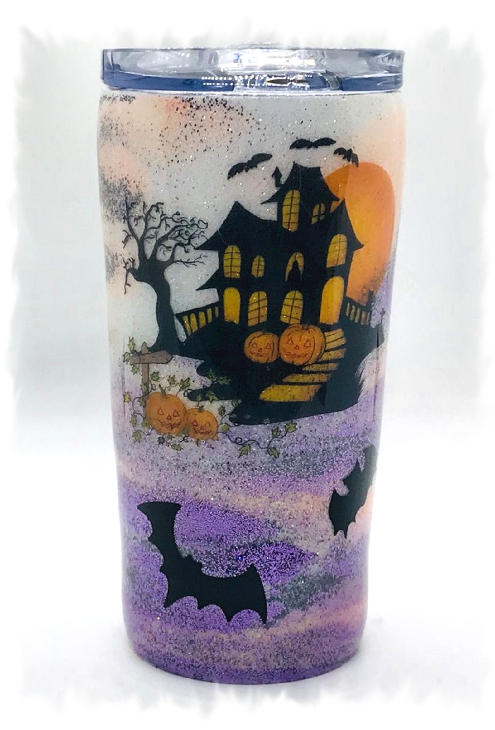Halloween _ Happy Haunting Insulated Tumbler Etsy