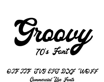70s font | Etsy