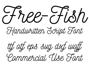 Cricut Fonts Free Etsy