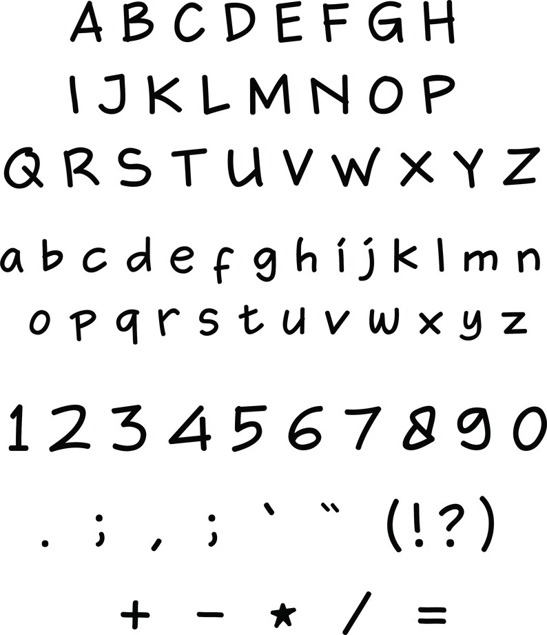 Screwballkids Fontotfttfsvgepsdxffont Svgfont Etsy