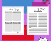 Color Pop Digital Planner PDF - Comprehensive Organizer - To-Do Lists, Expenses, Schedules, and Inspirational Quotes FAST DOWNLOAD Buy Now