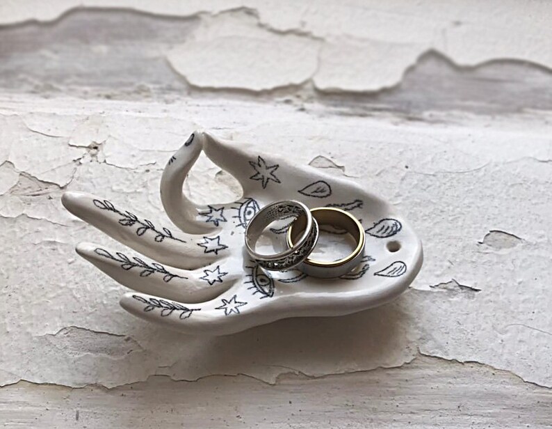 Handmade Ceramic Jewelry Holder. Home Decordesign Gift. Etsy