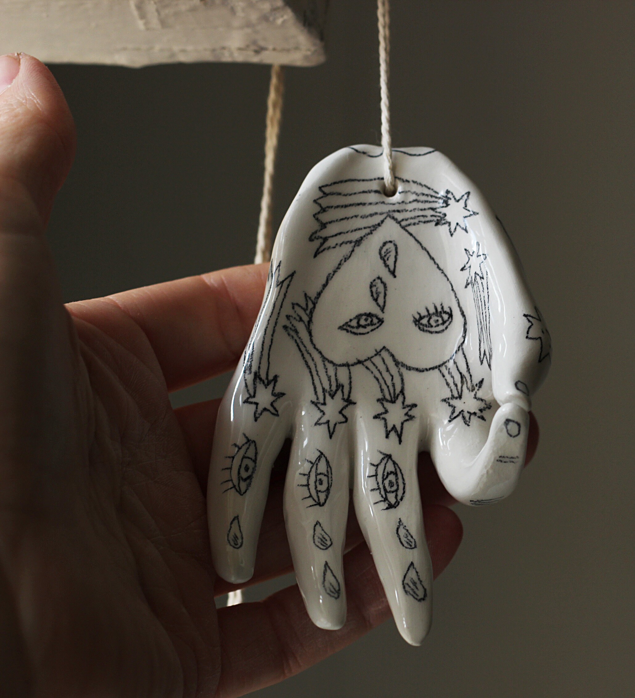 Handmade Ceramic Jewelry Holder. Home Decordesign Gift. Etsy