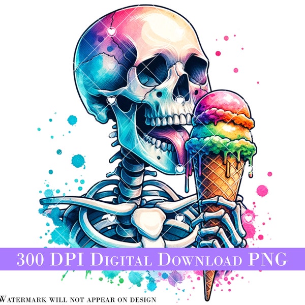 Hot Mom Summer ice cream PNG funny beach skeleton Mom png sublimation design digital download trendy skull gift for her