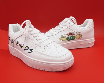 Personalized shoes Friends central perk TV series