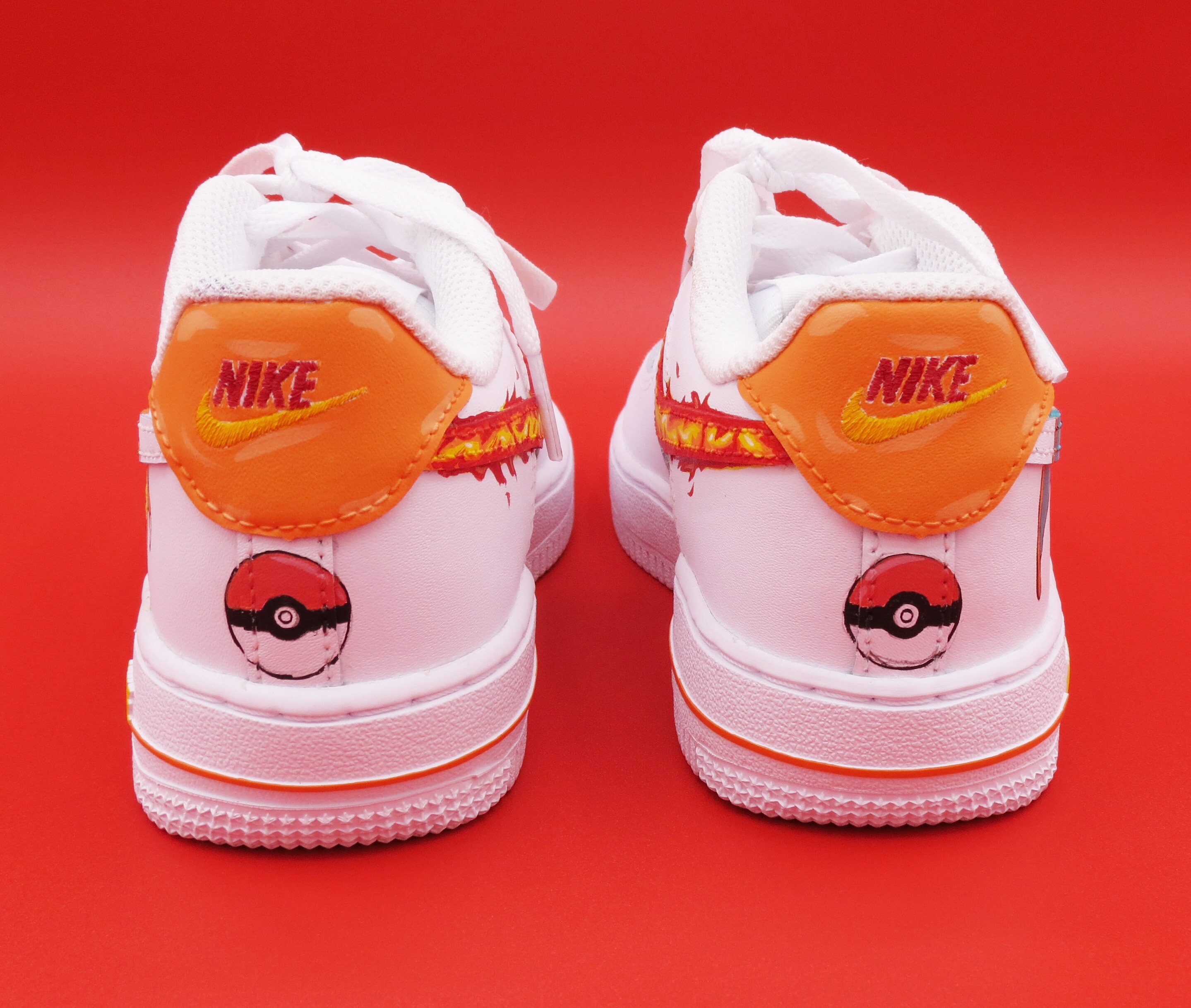 Nike Air Force 1 Child/boy CUSTOM POKEMON CHARIZARD - Etsy 