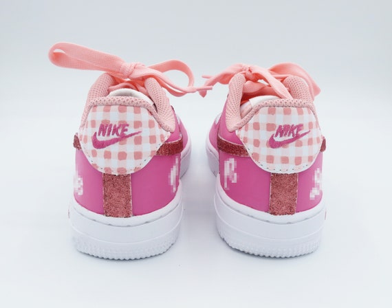 Nike Air Force 1 Girl girl adult Personalized PINK B Colour Etsy Australia