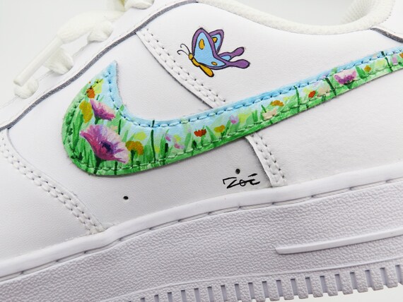Nike Air Force 1 meisje meisje SNEEUWWIT EN DE HEKS Etsy Belgie