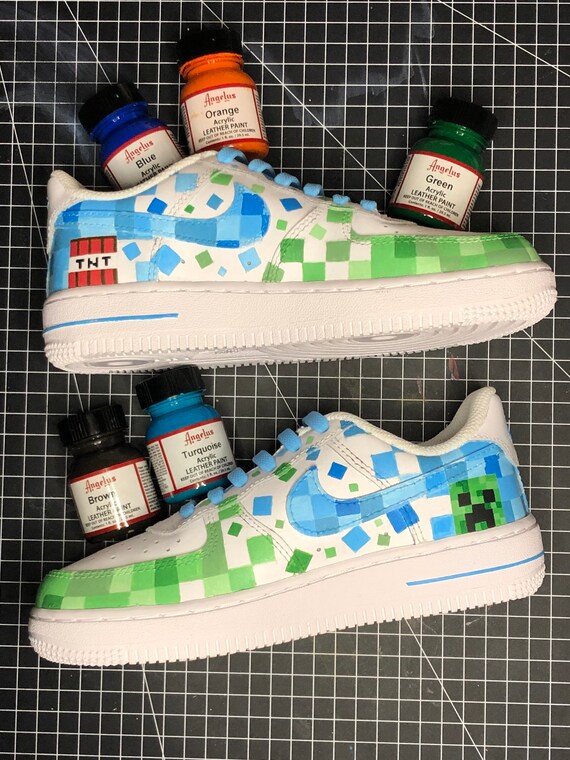 Minecraft custom shoes Clearance