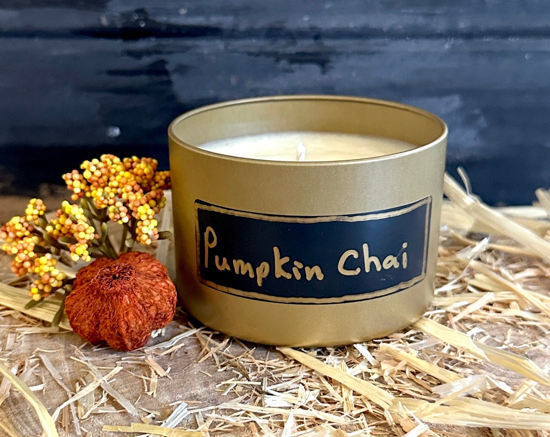 Pumpkin Chai/pumpkin Candles/pumpkin Soy Candles /autumn Etsy