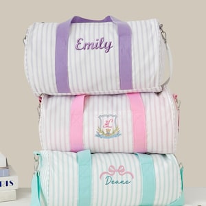 Personalisierter Sport Seesack / personalisierte Sporttasche / Geschenk für Tochter / Reisetasche / Geschenk für Tänzerin / Tanztaschen / Geschenk für Mädchen