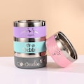 Personalized Stainless Steel Pet Bowl/Custom Engraved Dog & Cat Food Bowl/Durable Metal Feeding Dish for Small Medium Large Pets/Vet Clinics product logo