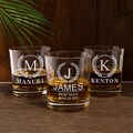 Personalized Whiskey Glasses / Engraved Glasses and Wedding Party Favor Bachelor Party Gift Ideas/ Best Man Gift/ Groomsmen Proposal Gifts product logo
