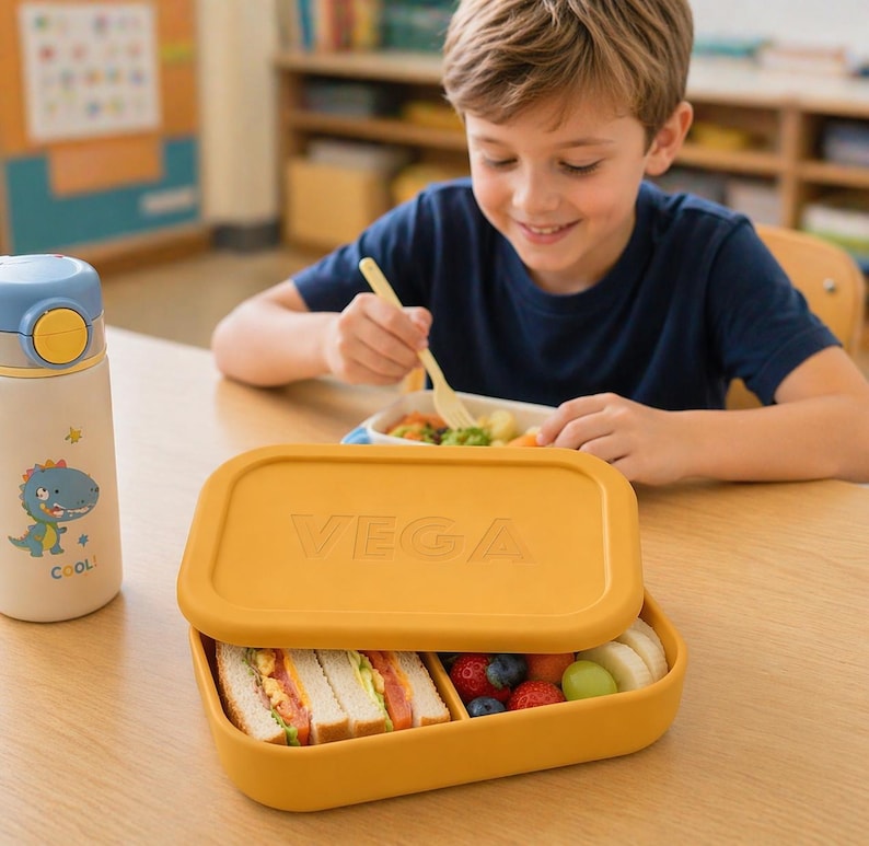 Custom Inflatable Lunch Box Personalized Engraved Name Silicone Lunch Box/ Custom Food Container ...