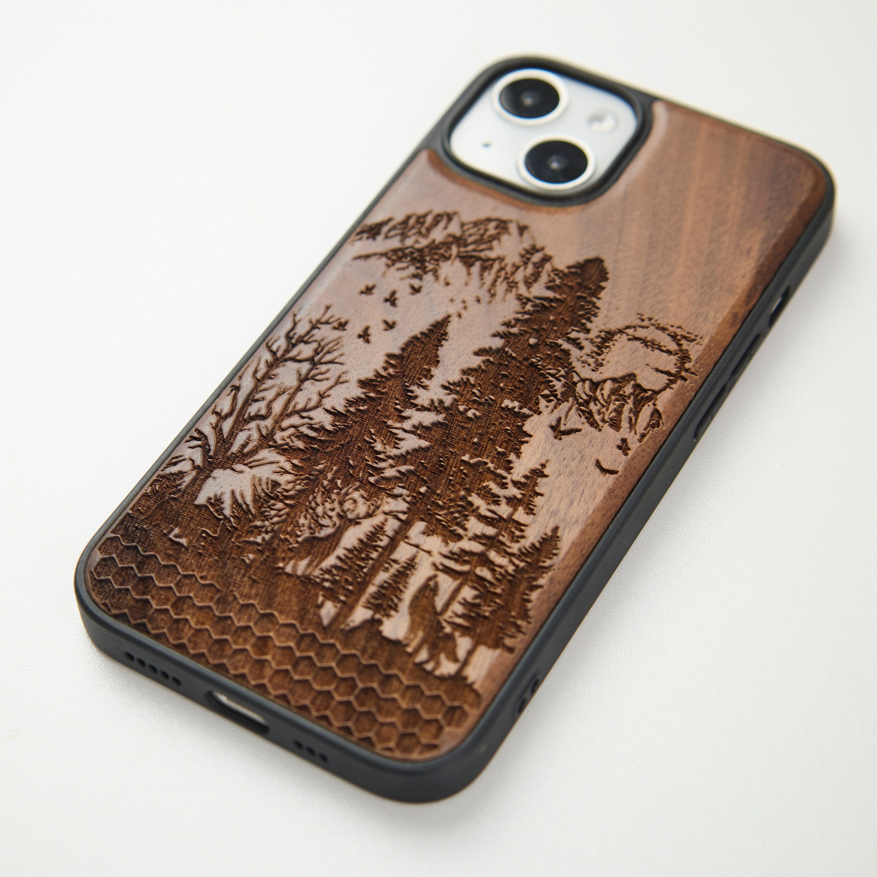Bark Sweden iPhone14スマホケース Bark／100%天然木スマホケース | WIZ COLOR