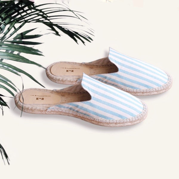 Mules Mallorca Stripes - Sizes 35 to 46