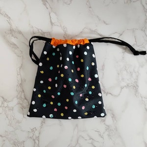 Nylon Cosmetic Bag - Medium – Mrs. Polka Dot