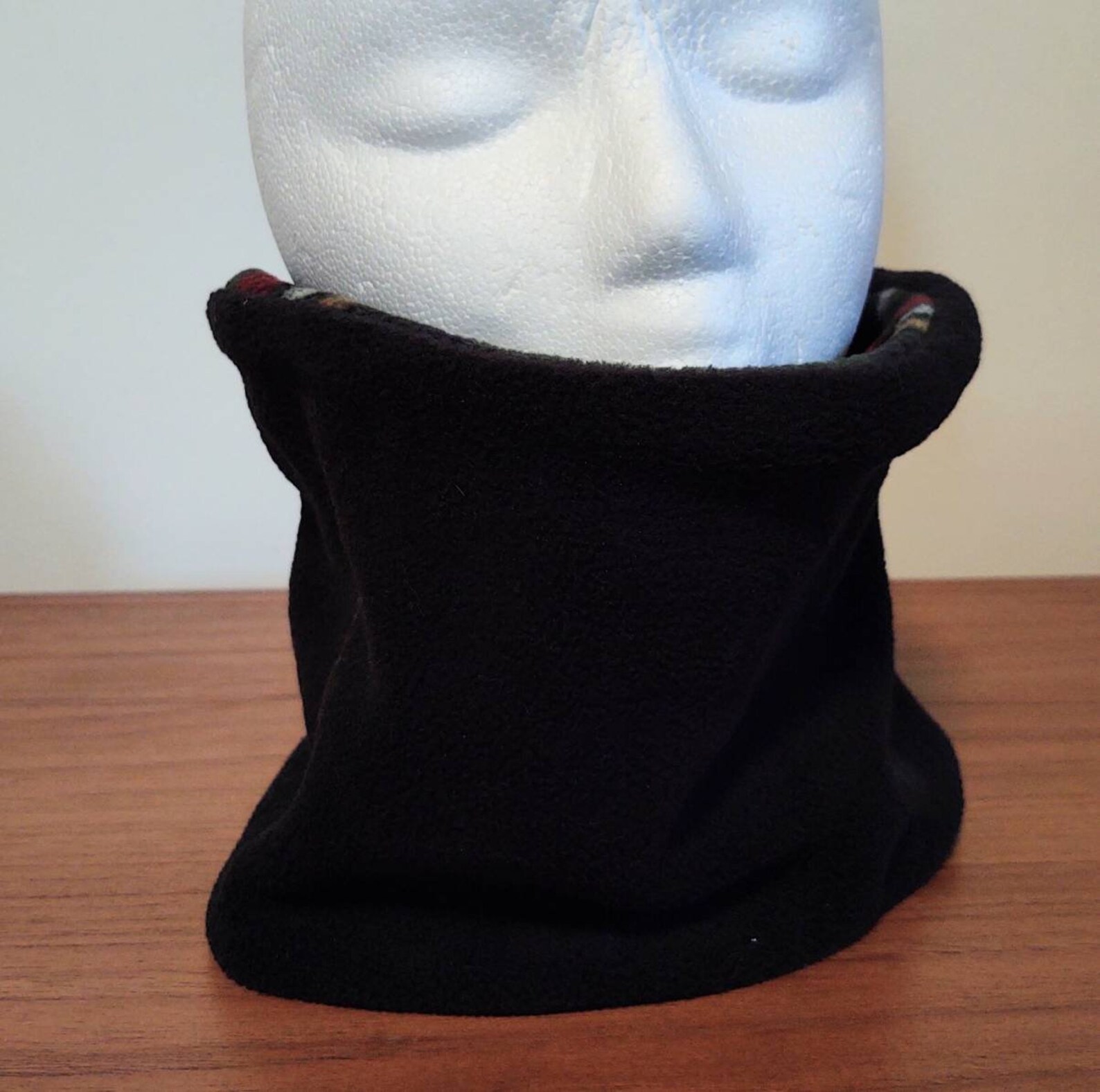 Reversible Fleece Neck Gator l Winter Neck Gaiter Etsy