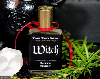 Witch,  A Magickal Perfume For The Enchanted Ones. Gift For A Witch.