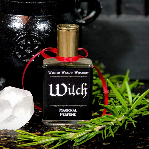 Witch,  A Magickal Perfume For The Enchanted Ones. Gift For A Witch.