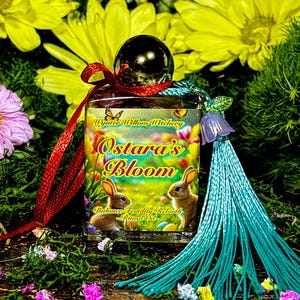 Ostara’s Bloom Ritual Oil, Spring Witch, New Beginnings, Goddess Eostre, Spring Equinox