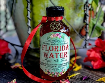 Florida Water Mist, Spiritual Self Care and Purification, Blessed Water, Aqua De Flores