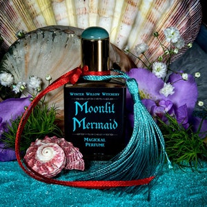 Moonlit Mermaid Magickal Perfume, Sea Witch Perfume, Ocean Magick