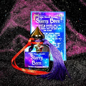 Starseed Starry Born™ Sacred Starseed Oil With Activation Chant To Assist In The Great Awakening, Moldavite, Starseed Healing, 11:11