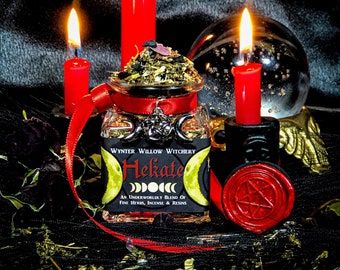 Hekate Offering: Herbal Resin Blend - Triple Goddess Altar Incense