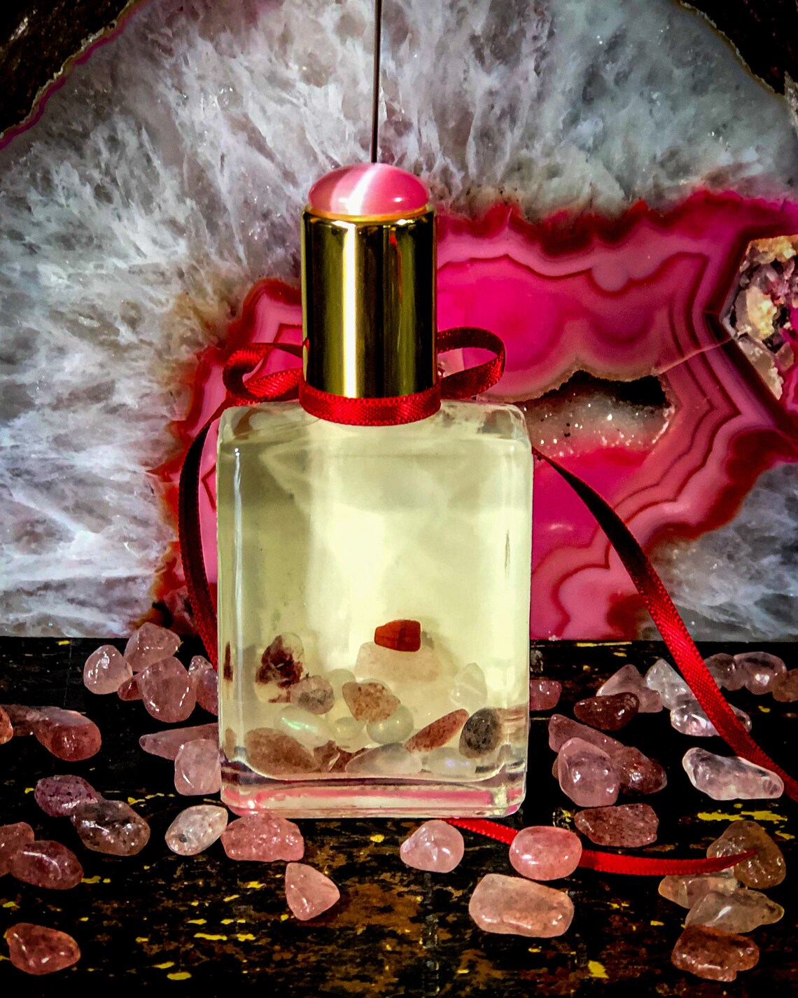 Strawberry Moon Magickal Perfume Crafted With Moonlight Etsy